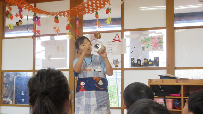 幼児組、目のおはなし