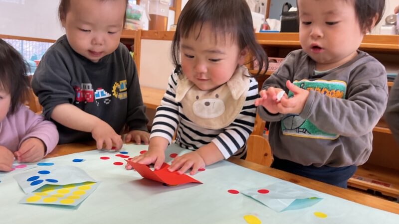 純組　シールあそび